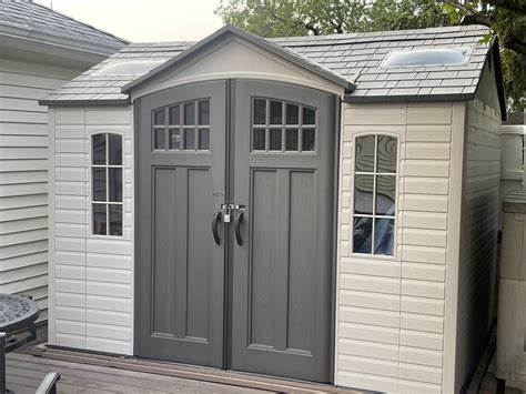 Lifetime 60178 10x8 Plastic Shed Storage Building