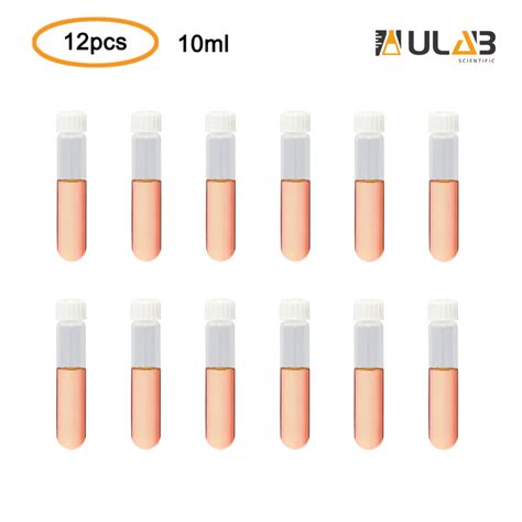 ULAB Scientific Autoclavable Heavy Duty Tubes With Leakproof Screw Caps