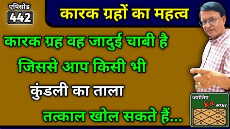 Kundali में कारक ग्रह वह जादुई चाबी है जिससे आप किसी भी Kundali का ताला