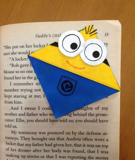 Minion Bookmarks Printable