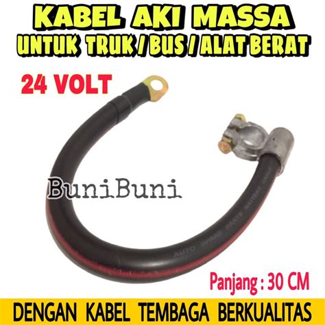 Kabel Aki Ma Masa Paralel Aki Untuk Mobil Truk Bus 24 Volt Full