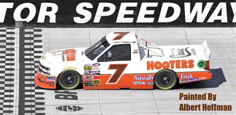 Alan Kulwicki Hooters Tribute Truck by Albert Hoffman - Trading Paints