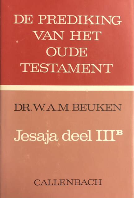 Jesaja Deel IIIb De Prediking Van Het Oude Testament POT