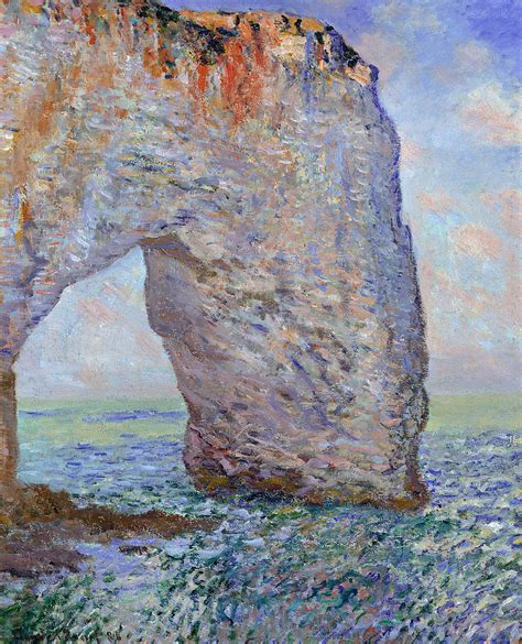 The Manneporte near Etretat, 1886 Painting by Claude Monet