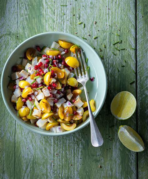 Recette Ceviche De Dorade Aux Mirabelles Marie Claire