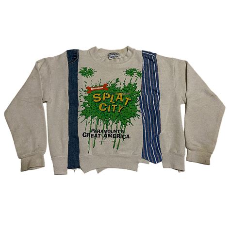 Vintage Nickelodeon Splat City Sweater Etsy