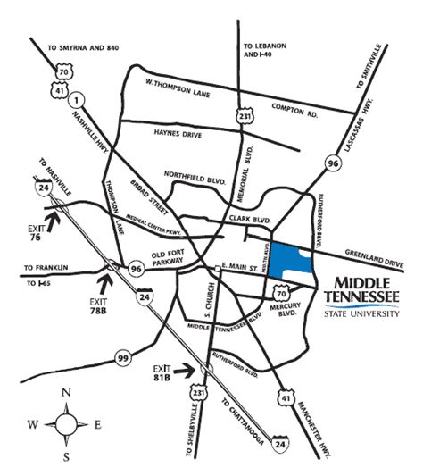 Maps and Directions – Campus Planning