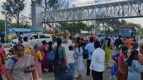 Skywalk at Kengeri Satellite Town bus terminal in Bengaluru remains ...