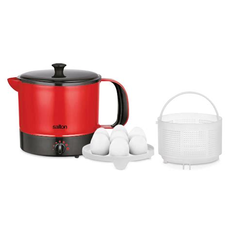 Salton Multipot Cooker With Steamer Basket And Egg Cooker Collections Etc