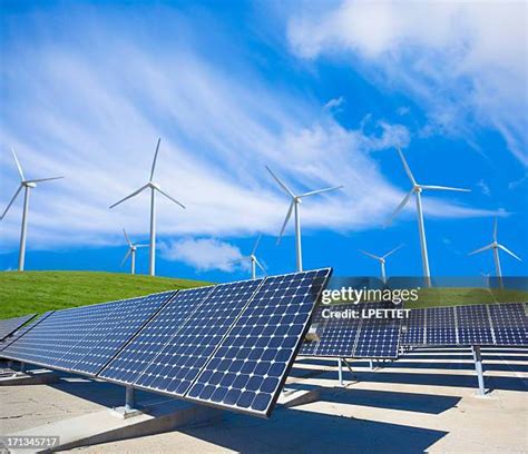 7470 Wind Turbine Solar Panel Stock Photos High Res Pictures And