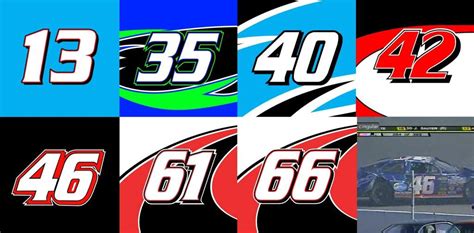 Nascar Number Font - Management And Leadership