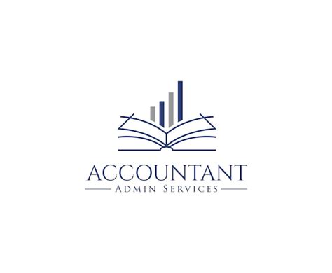 Premium Vector | Accountant Service Business Logo Design Template