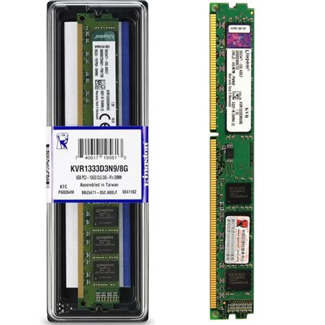 Memória RAM Desktop Kingston 8GB 1333mhz DDR3 KaBuM