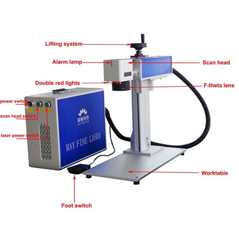 Liaocheng Rotary Raycus Jpt Ipg W W W W Mopa Cnc Portable Mini