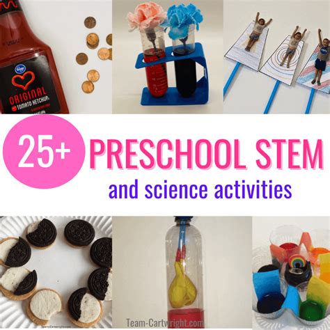 Preschool STEM Activities - Simple Activities for 3 & 4 Year Olds