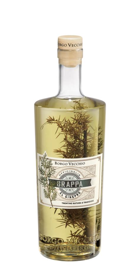 Grappa Aromatizzata Al Ginepro Ml Borgo Vecchio Distilleria