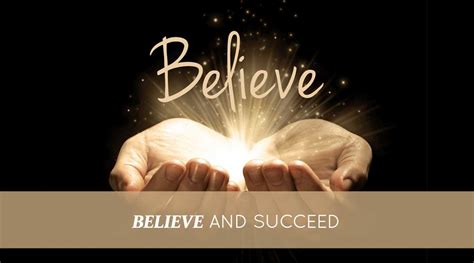 Believe And Succeed Proctor Gallagher Institute