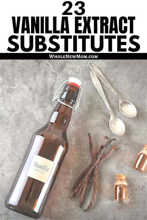 23 Vanilla Extract Substitutes And How To Use Them