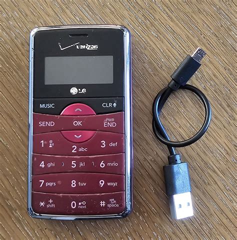 Lg Env2 Vx9100m Verizon Cell Phone Red Works Vintage Throwback Prop Or Use Ebay