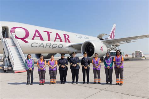 Qatar Airways Cargo Celebrates International Womens Day With First All