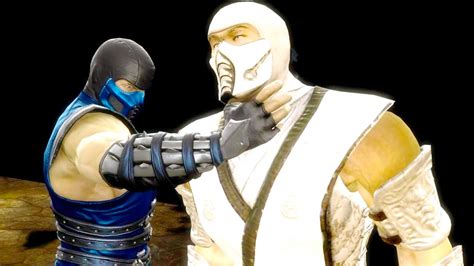 Mortal Kombat All Fatalities X Rays On Sub Zero Winter Costume