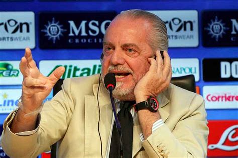 LIVE Conferenza Stampa De Laurentiis Napoli Verona Sono Sceso