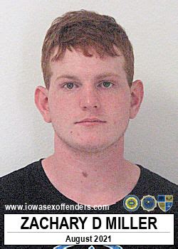 Zachary Daniel Miller Sex Offender In Chariton IA 50049 IA24209