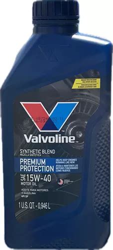 Aceite 15w40 Semisintetico Valvoline Chacao MercadoLibre