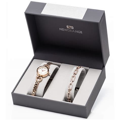 Rose Gold Watch And Bracelet Set Newgrange Living