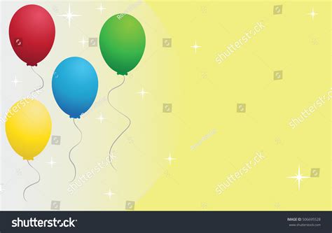 Balloons Wallpaper Party Background Stock Vector (Royalty Free ...