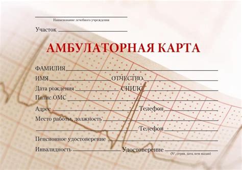 Карта амбулаторная в Пскове — купить недорого по низкой цене в интернет ...