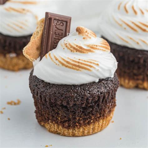 S Mores Cupcakes Recipe In Cupcake Recipes Smores Cupcakes