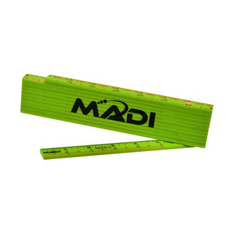 MADI 6′ Fiberglass Folding Ruler | Tallman Equipment Company