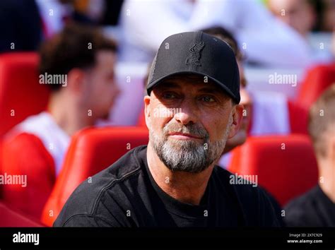 Liverpool Manager Jurgen Klopp Ahead Of The Premier League Match At Anfield Liverpool Picture