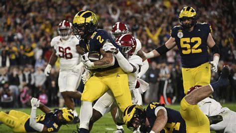 Michigan Wins The Rose Bowl 27 20