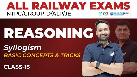 Syllogism For Railway Reasoning Class For Railway Exam Railway