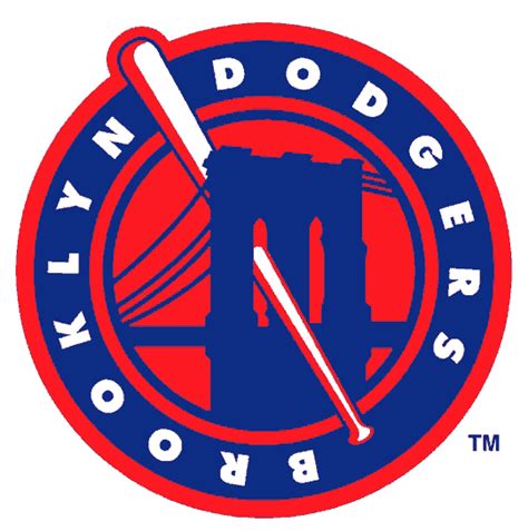 Brooklyn Dodgers Logo - Alternate Logo - National League (NL) - Chris ...