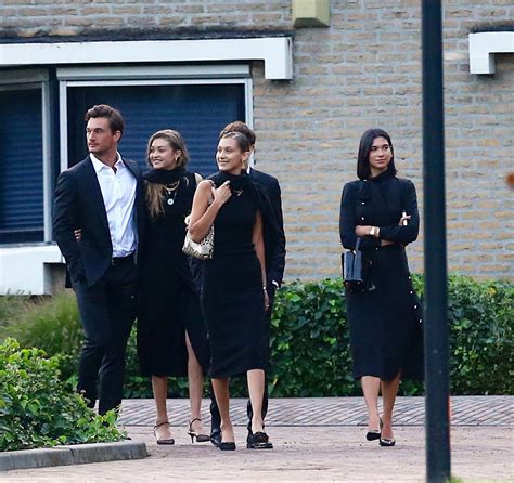 Tyler Cameron Accompanied Gigi Hadid To Her Grandma's Funeral