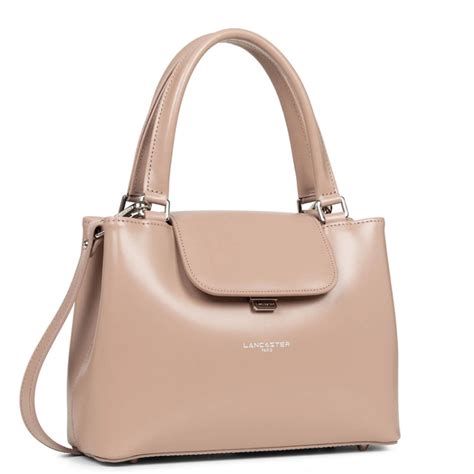 Lancaster Suave Ace Sac à Main Cuir 433 29 Nude