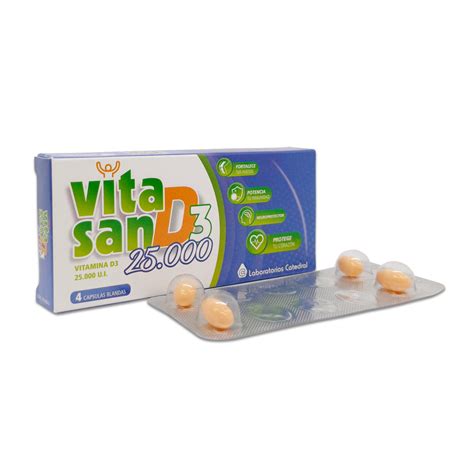 Vitasan A Vitamina A U I Caja De Capsulas Blandas