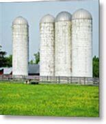 Kinder Farm Pk Silos Pano Photograph By Brian Wallace Fine Art America