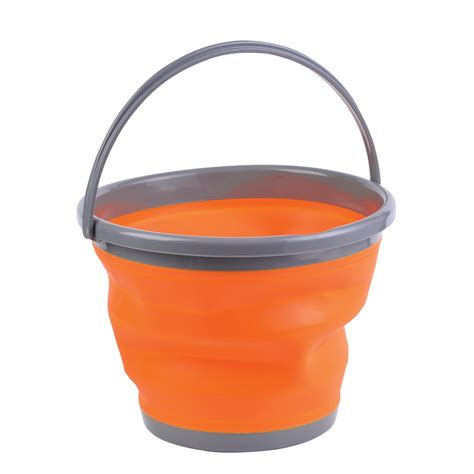 10 Litre Collapsible Bucket For Campground Tramping Kiwi Camping