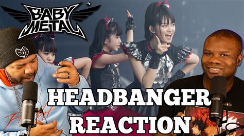 His First Time Hearing Babymetal Headbanger Reaction Live Legend