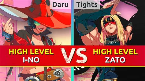 GGST Daru I No Vs Tights Zato Guilty Gear Strive High Level