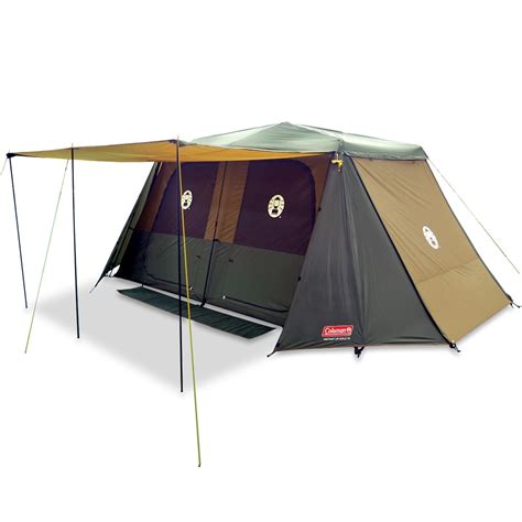 Coleman Northstar Instant Up 10 Lighted DarkRoom Tent | eduaspirant.com