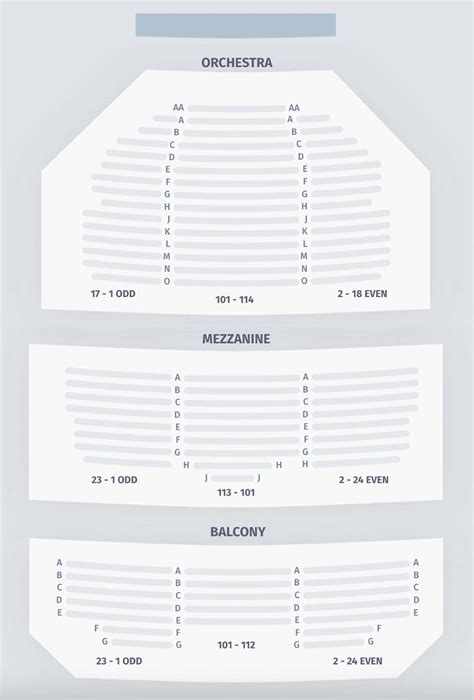 20 Lyceum Theater Seating Chart Miralmikolas