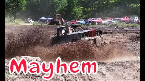 Mayhem Mudding At Country Boys Summer Mud Bog Youtube