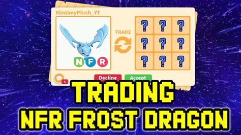 Offers For NFR FROST DRAGON ADOPT ME Adopt Me Trading YouTube