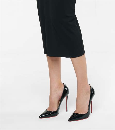 So Kate 120 Patent Leather Pumps In Black Christian Louboutin Mytheresa