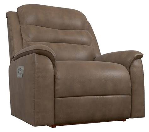 La Z Boy® Rosewood Ash Power Rocking Recliner With Headrest And Lumbar Evans Furniture